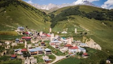 روستای آدیشی گرجستان جلوه ای از تاریخ و طبیعت منطقه سوانتی